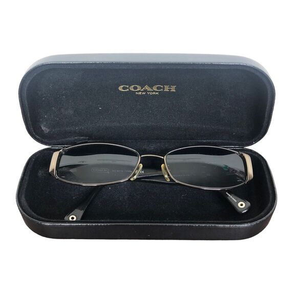 Coach HC 5019 Trista Dark Silver Eyeglasses FRAMES With Case 52.16.135 *READ* - Picture 1 of 10